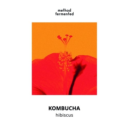 Method Fermented Kombucha W/ Hibiscus