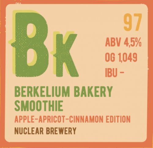 Berkelium Apple, Apricot And Cinnamonn Edition