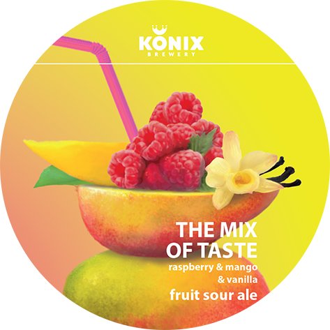 The Mix of Taste / Raspberry & Mango & Vanilla