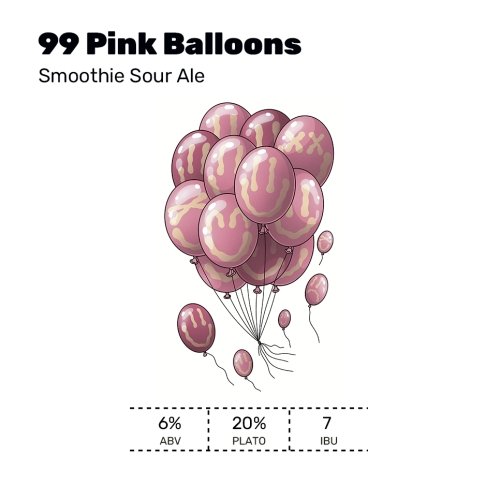 99 Pink Balloons