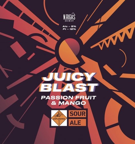 JUICY BLAST PASSION FRUIT&MANGO