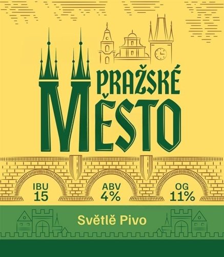 Prazske Mesto Svetle Pivo