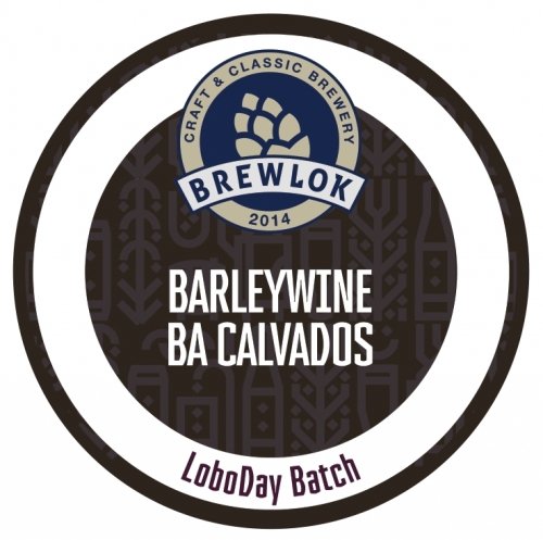 Barleywine BA Сalvados LoboDay Batch