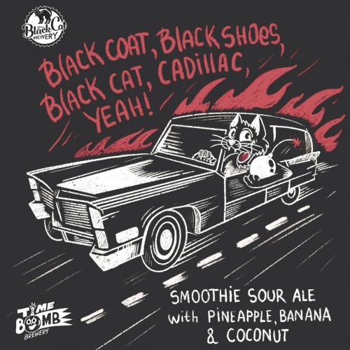 BLACK COAT, BLACK SHOES, BLACK CAT, CADILLAC… YEAH!