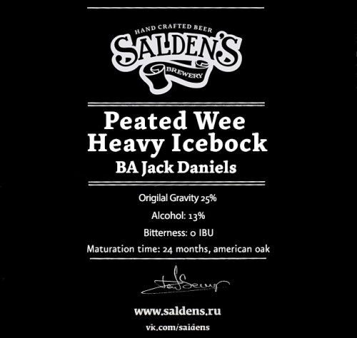 Peated Wee Heavy Icebock BA Jack Daniels
