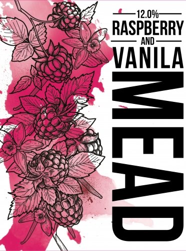 Raspberry & Vanila Mead