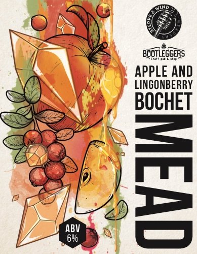 Apple And Lingonberry Bochet