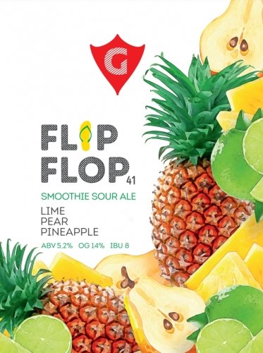 FLIP FLOP 41 | lime • pear • pineapple