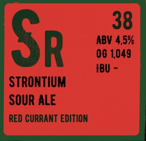 Strontium Sour Ale Red Currant Edition