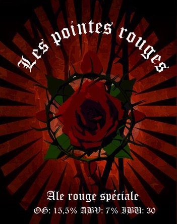 Les pointes rouges