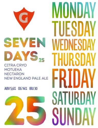 SEVEN DAYS 25 | citra cryo • motueka • nectaron