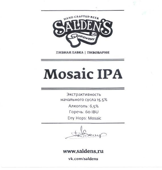 Mosaic IPA