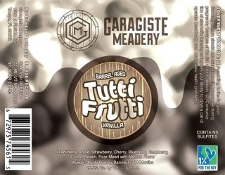 Barrel Aged Tutti Frutti Vanilla