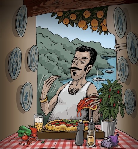 Пицца маринара "Pizza Marinara"