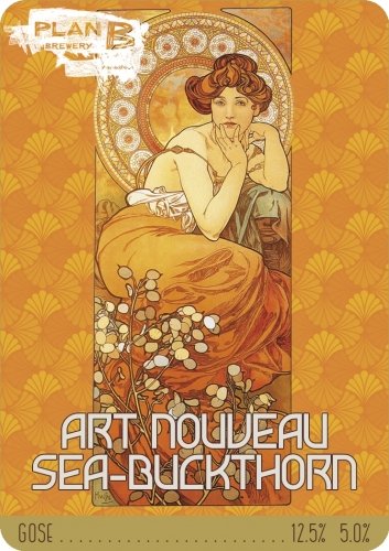 Art Nouveau Sea Buckthorn