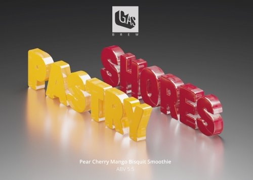 Pastry Shores Pear x Cherry x Mango x Bisquit