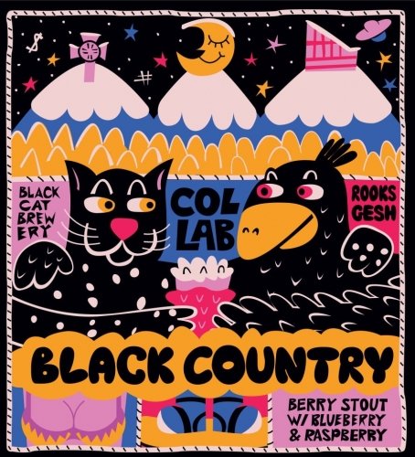 Black Country: Blueberry & Raspberry Stout