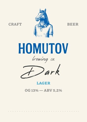 Homutov Dark Lager