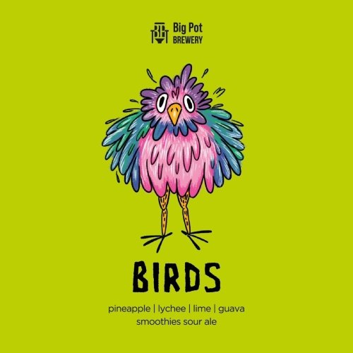 BIRDS Lychee/pineapple/lime/guava