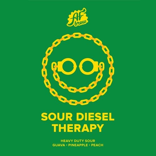 Sour Diesel Therapy: Guava ∙ Pineapple ∙ Peach
