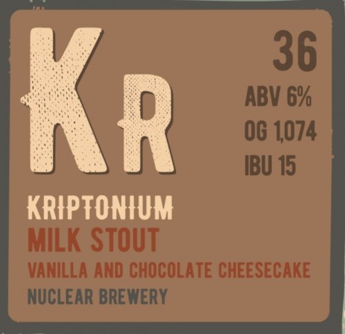 Kriptonium Vanilla And Chocolate Cheesecake Edition