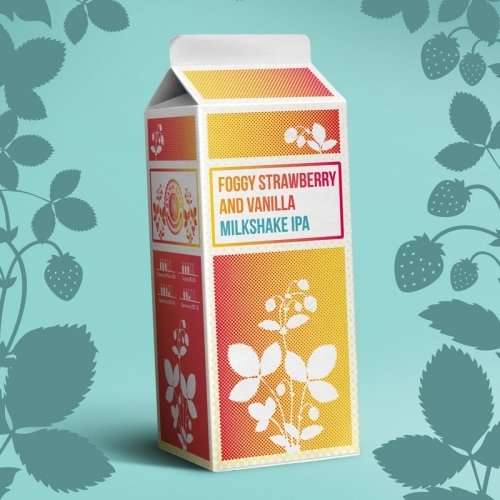 Foggy Strawberry And Vanilla Milkshake IPA