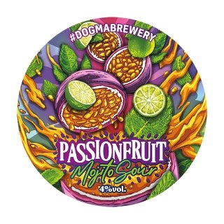 Passion Fruit Mojito Sour