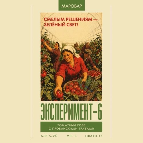 ЭКСПЕРИМЕНТ - 6