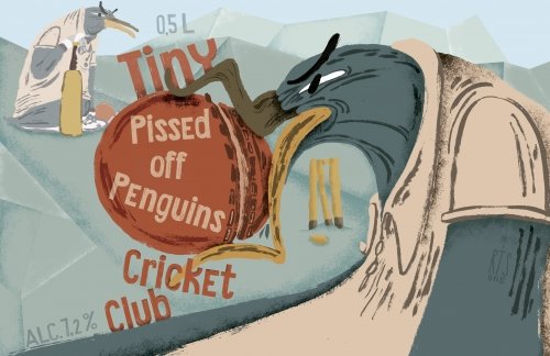 Tiny Pissed Off Penguins Cricket Club