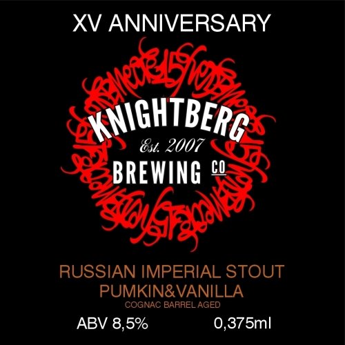 RUSSIAN IMPERIAL STOUT PUMPKIN&VANILLA