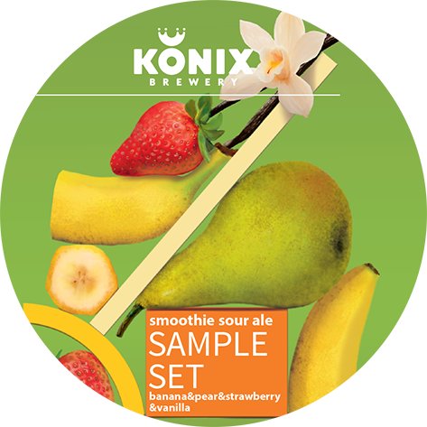 SAMPLE SET BANANA & PEAR & STRAWBERRY & VANILLA