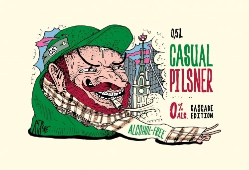 Casual Pilsner Alco-free.