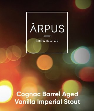 Cognac Barrel Aged Vanilla Imperial Stout