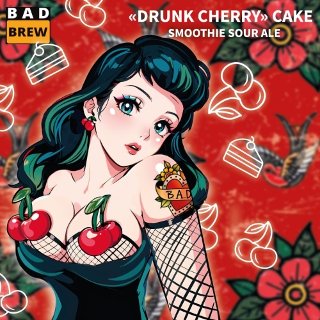"DRUNK CHERRY" CAKE