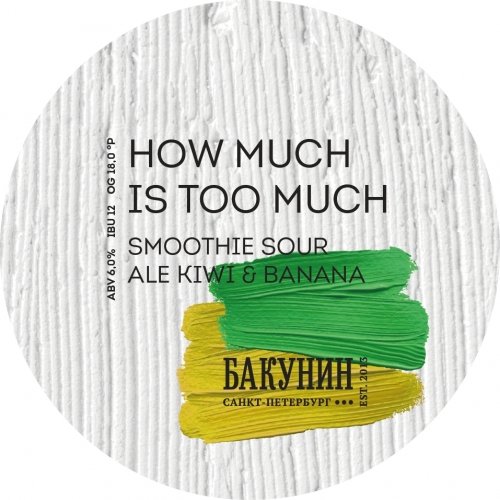 HOW MUCH IS TOO MUCH: KIWI & BANANA
