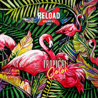 Tropical Color: Raspberry & Lime