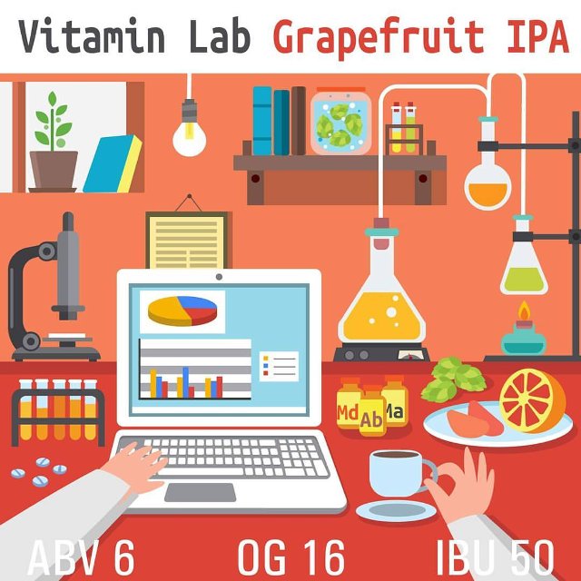 Vitamin Lab Grapefruit IPA