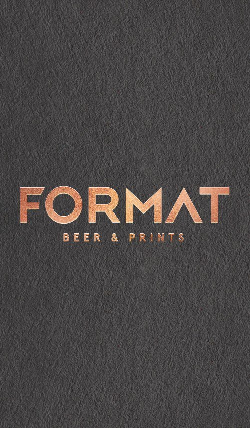 BAR FORMAT. Beer & Prints