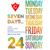 SEVEN DAYS 24 | citra • mosaic cryo • riwaka
