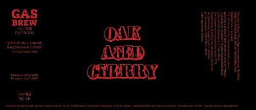 Oak Aged Cherry