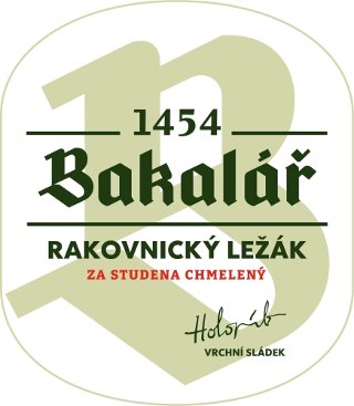 Bakalář Rakovnický ležák za studena chmelený / Dry Hopped Lager