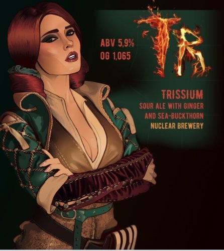 Trissium (Sour Ale With Ginger And Sea-buckthorn)