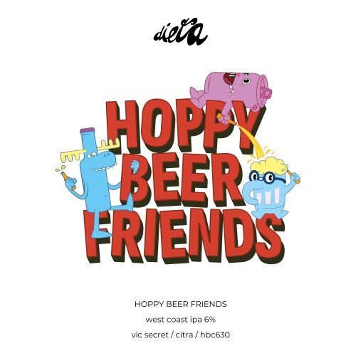 Hoppy Beer Friends: Citra X Vic Secret X HBC 630