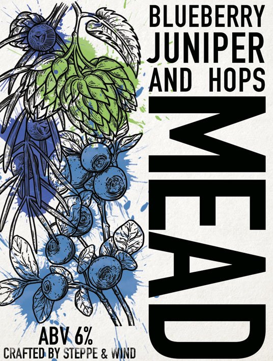 Blueberry, Juniper And Hops Mead