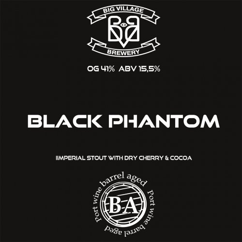 BLACK PHANTOM 2022 Year Ed.( BA Port Wine)