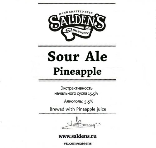 Sour Ale Pineapple