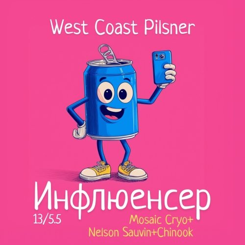 Инфлюенсер: Mosaic Cryo+Nelson Sauvin+Chinook