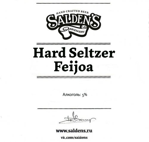 Hard Seltzer Feijoa