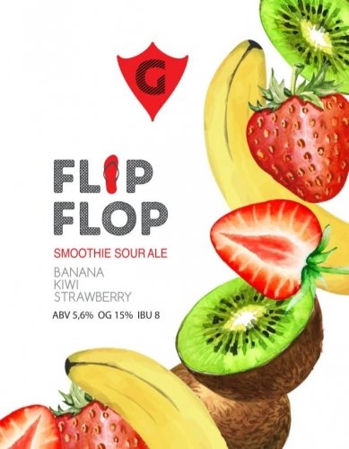 FLIP FLOP 7 | banana • kiwi • strawberry