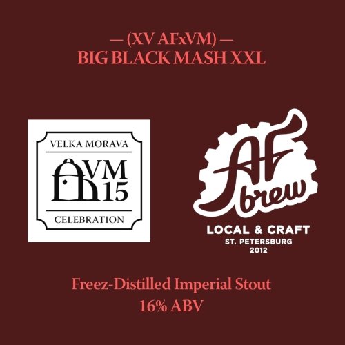 Big Black Mash XXL (XV AFxVM)